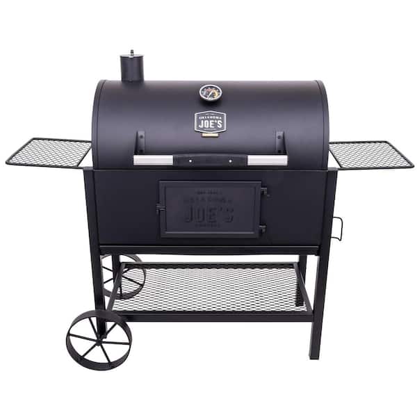 Judge Charcoal Smoker Grill in Black with 540 sq. in. Cooking Space