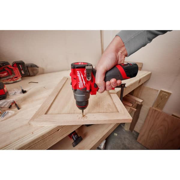 M12 FUEL 12-Volt Lithium-Ion Brushless Cordless Combo Kit (5-Tool) with 2 Batteries and Bag