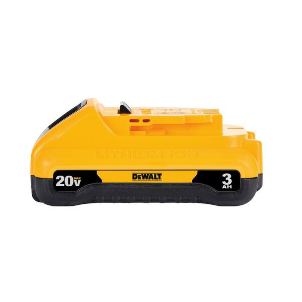 20V MAX XR Cordless Brushless Compact Reciprocating Saw with (1) 20V 3.0Ah Battery and Charger