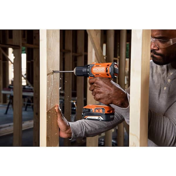 18V Cordless 1/2 in. Drill/Driver Kit with (1) 2.0 Ah Battery and Charger
