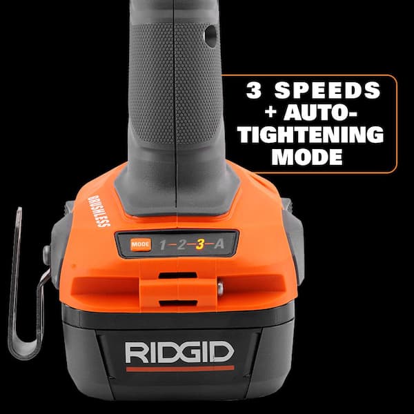 18V SubCompact Brushless 2-Tool Combo Kit with 3/8 in. Impact Wrench, 1/2 in. Impact Wrench, and FREE 4.0 Ah Battery
