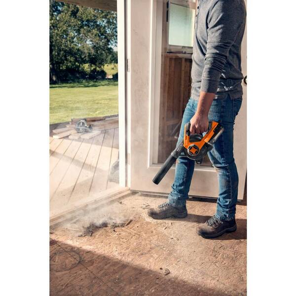 18V Brushless Cordless 3-Tool Combo Kit w/ Hammer Drill, Impact Driver, Compact Jobsite Blower, Batteries, Charger & Bag