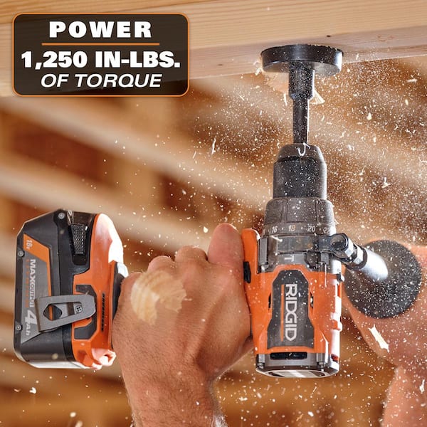 18V Brushless 2-Tool Combo Kit with 6.0 Ah and 4.0 Ah MAX Output Batteries, Charger, and Hard Case
