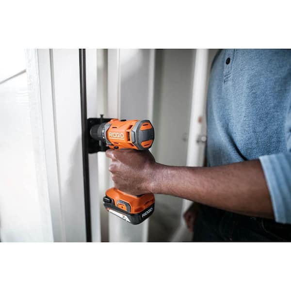 18V Cordless 2-Tool Combo Kit with Drill/Driver, Impact Driver, (2) Batteries, Charger, Bag, & SubC One-Handed Recip Saw
