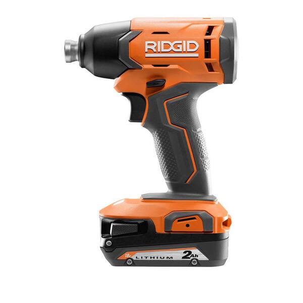 18V Cordless 2-Tool Combo Kit with Drill/Driver, Impact Driver, (2) Batteries, Charger, Bag, & SubC One-Handed Recip Saw