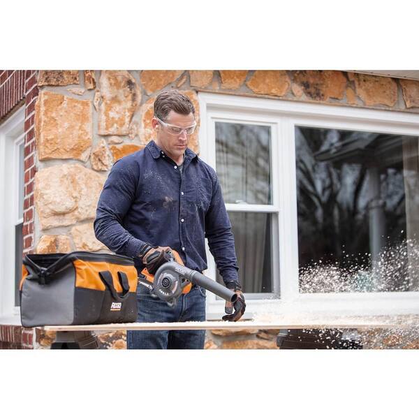 18V Cordless 8-Tool Combo Kit with (3) Batteries, Charger, and Bag with 18V Hybrid Panel Light