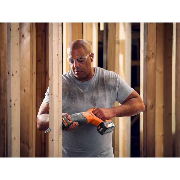 18V Cordless 8-Tool Combo Kit with (3) Batteries, Charger, and Bag with 18V Digital Inflator