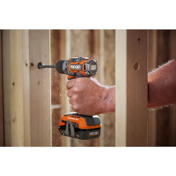 18V SubCompact Brushless Cordless 6-Tool Combo Kit with 2.0 Ah Battery, 4.0 Ah Battery, Charger, and Bag