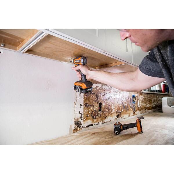 18V SubCompact Brushless Cordless 6-Tool Combo Kit with 2.0 Ah Battery, 4.0 Ah Battery, Charger, and Bag