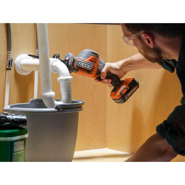 18V SubCompact Brushless Cordless 6-Tool Combo Kit with 2.0 Ah Battery, 4.0 Ah Battery, Charger, and Bag