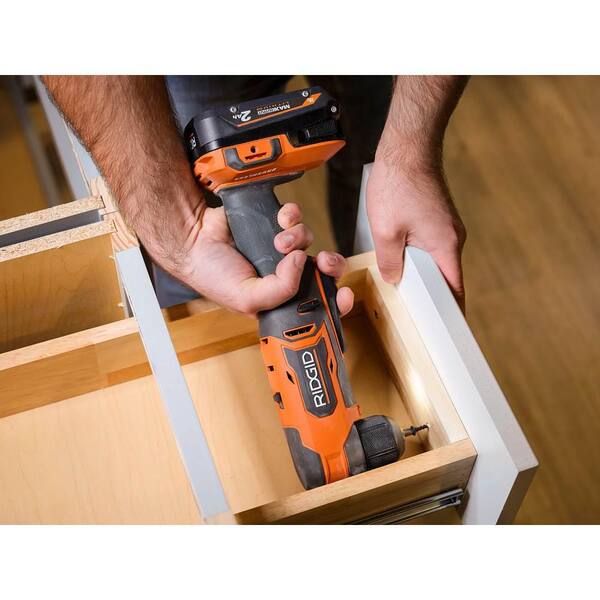 18V SubCompact Brushless Cordless 6-Tool Combo Kit with 2.0 Ah Battery, 4.0 Ah Battery, Charger, and Bag