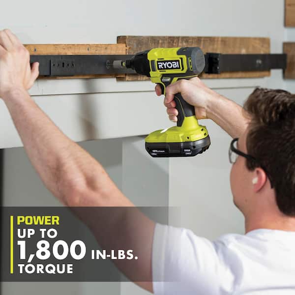 ONE+ 18V Cordless 1/4 in. Impact Driver (Tool Only)