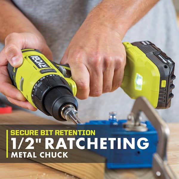 ONE+ 18V Cordless 1/2 in. Drill/Driver Kit with (1) 1.5 Ah Battery and Charger