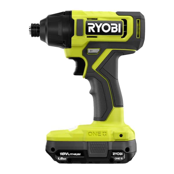 ONE+ 18V Cordless 1/4 in. Impact Driver Kit with (2) 1.5 Ah Batteries and Charger