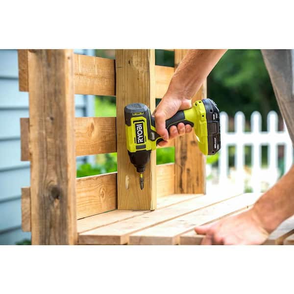 ONE+ 18V Cordless 1/4 in. Impact Driver Kit with (2) 1.5 Ah Batteries and Charger