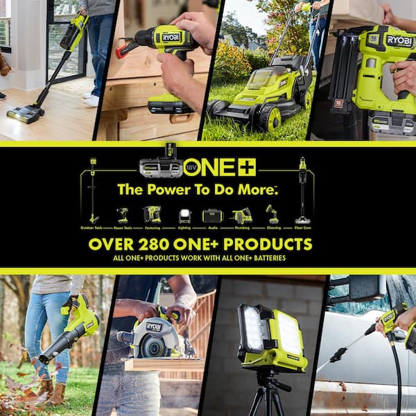 ONE+ HP 18V Brushless Cordless 1/2 in. Hammer Drill and 1/4 in 4-Mode Impact Driver Kit w/ (2) Batteries, Charger, & Bag