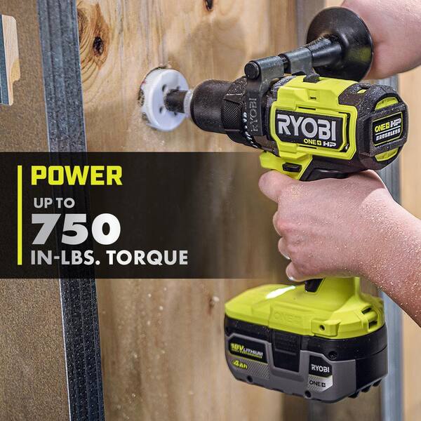 ONE+ HP 18V Brushless Cordless 8-Tool Combo Kit with (2) Batteries, Charger, and Bag with FREE 18-Gauge Brad Nailer Kit