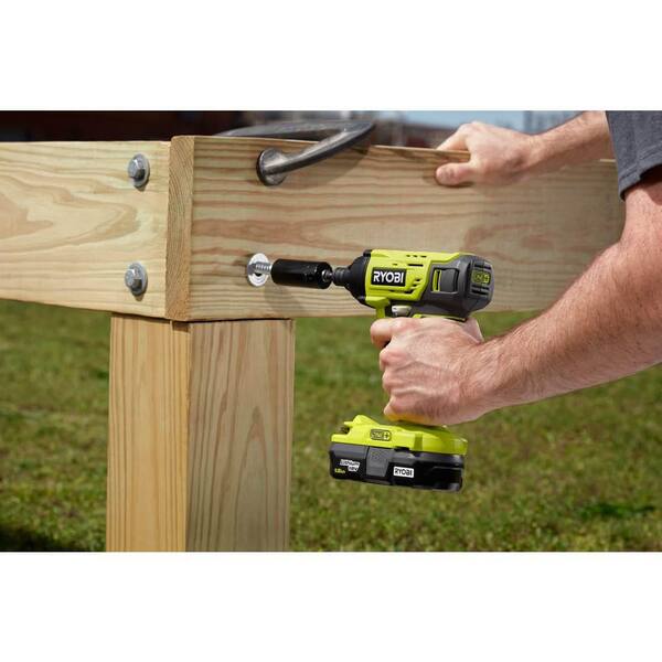 ONE+ 18V Cordless 5-Tool Combo Kit with One 4.0 Ah Battery, One 1.5 Ah Battery, 18V Charger, and Bag