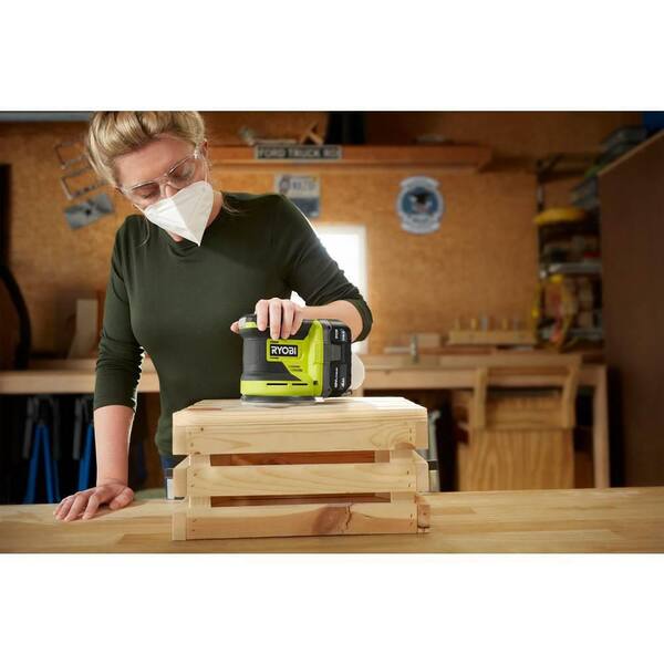 ONE+ 18V Cordless 2-Tool Combo Kit with Random Orbit Sander and Corner Cat Finish Sander (Tools Only)