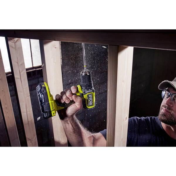 ONE+ HP 18V Brushless Cordless Compact 1/2 in. Drill and Impact Driver Kit with (2) 1.5 Ah Batteries, Charger and Bag