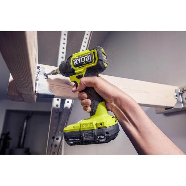 ONE+ HP 18V Brushless Cordless Compact 1/2 in. Drill and Impact Driver Kit with (2) 1.5 Ah Batteries, Charger and Bag