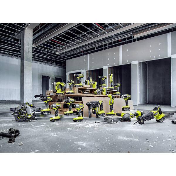 ONE+ HP 18V Compact Brushless 3-Tool Combo Kit with LINK Rolling Tool Box, (2) 1.5 Ah Batteries and Charger