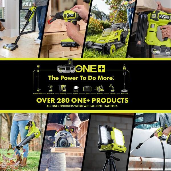 ONE+ 18V Lithium-Ion 2.0 Ah, 4.0 Ah, and 6.0 Ah HIGH PERFORMANCE Batteries and Charger Kit w/ HP Brushless Recip Saw