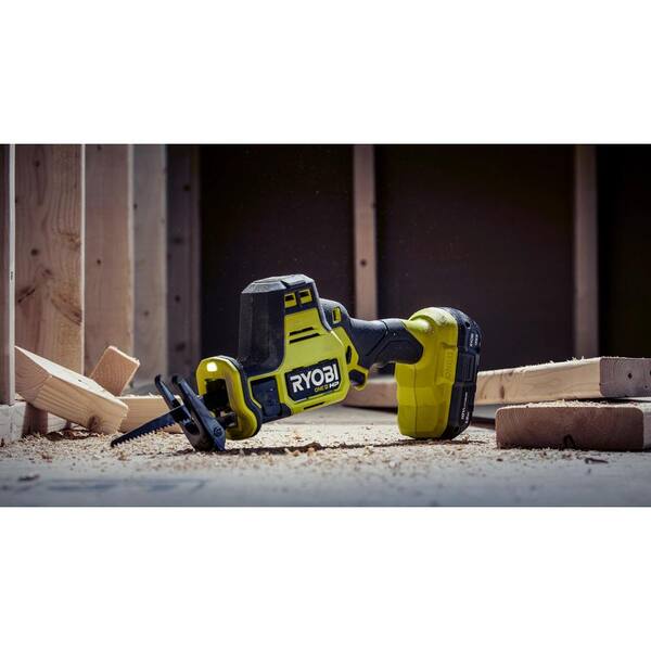 ONE+ 18V Lithium-Ion 2.0 Ah, 4.0 Ah, and 6.0 Ah HIGH PERFORMANCE Batteries and Charger Kit w/ HP Brushless Recip Saw