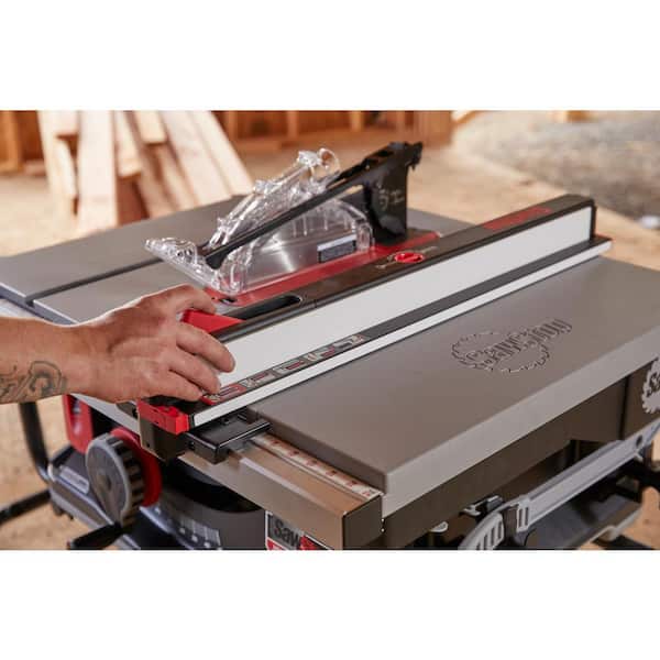 15 Amp 120-Volt 60 Hz Jobsite Saw Pro with Mobile Cart Assembly
