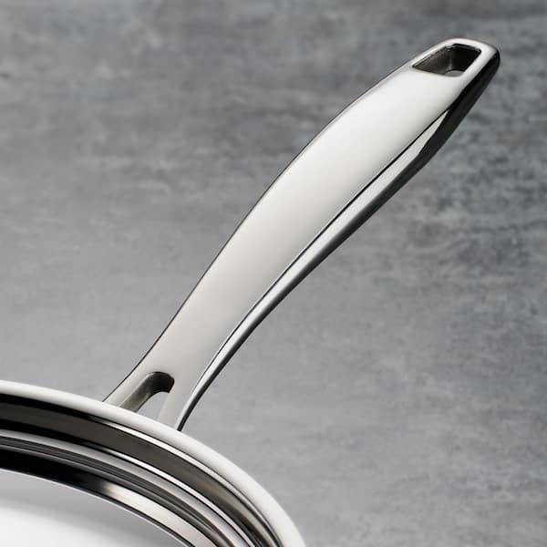 Gourmet Tri-Ply Clad 12-Piece Stainless Steel Cookware Set