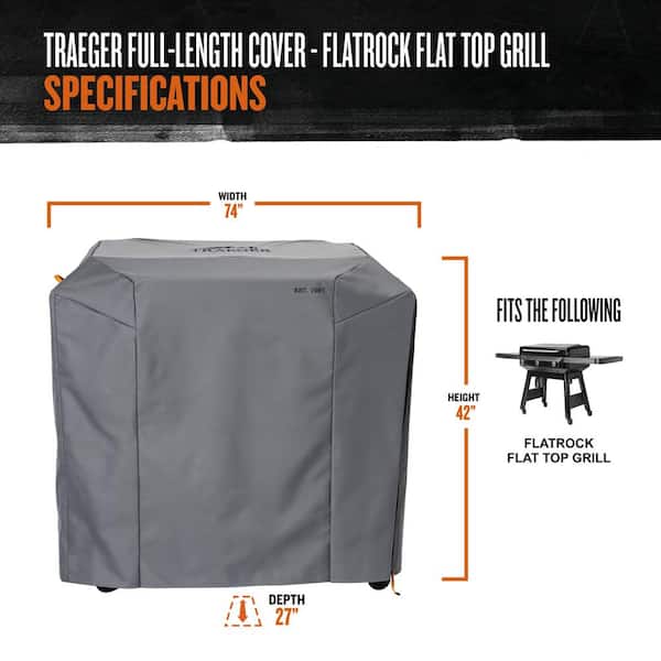 Flatrock 3 Cooking Zone 594 sq in Flat Top Propane Griddle in Black