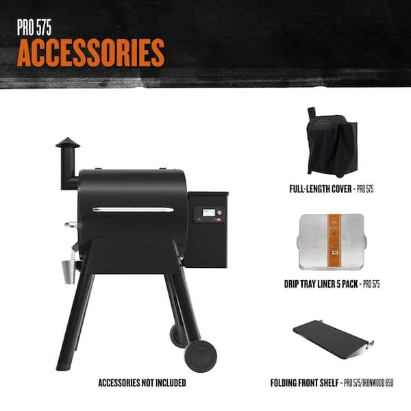 Pro 575 Wifi Pellet Grill and Smoker in Bronze