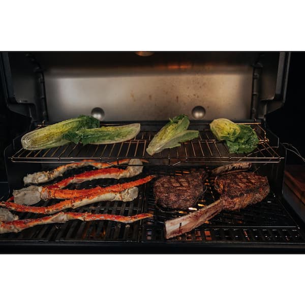 Genesis? E-325s Natural Gas Grill, Black with Premium Cover Included