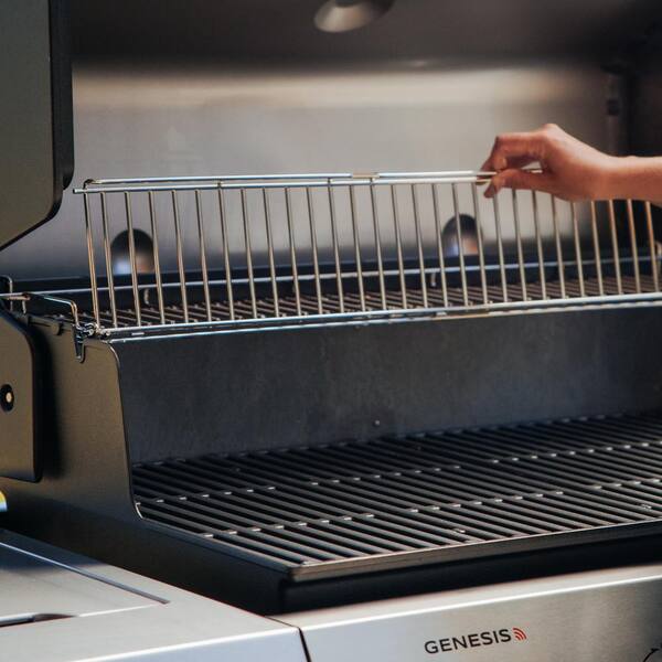Genesis? E-325s Natural Gas Grill, Black with Premium Cover Included