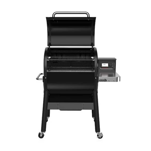 SmokeFire EX4 Wood Fired Pellet Smart Grill in Black (2nd Gen)