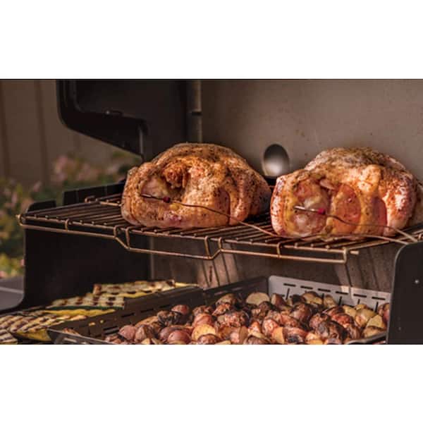Genesis? S-335 Propane Gas Grill, Stainless Steel with Premium Cover Included