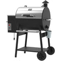 590 sq. in. Pellet Grill and Smoker, Stainless Steel