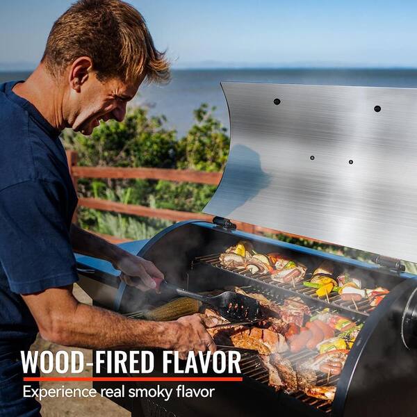 694 sq. in. Pellet Grill and Smoker, Stainless Steel