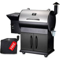 694 sq. in. Pellet Grill and Smoker, Stainless Steel